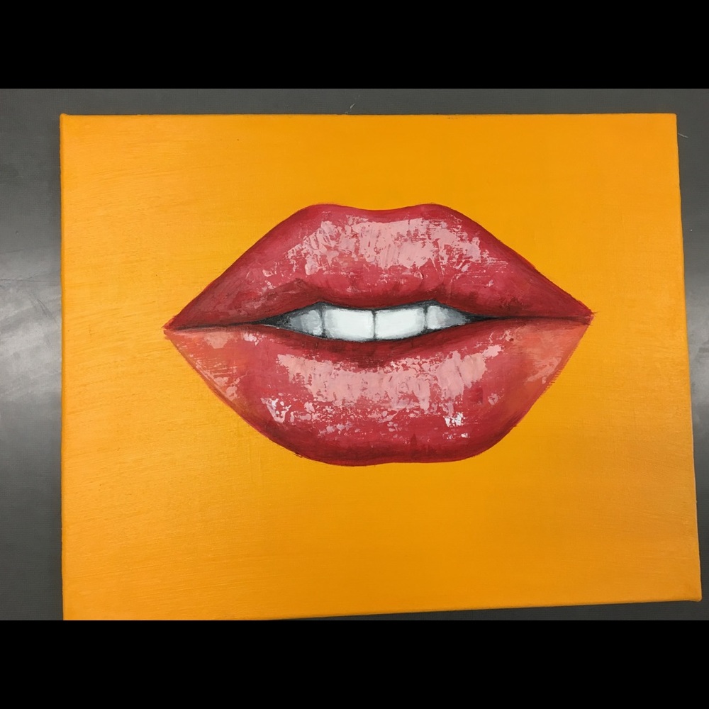 Acrylic painting